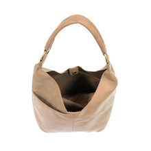 Load image into Gallery viewer, Dani Vintage Hobo Faux Suede Trim
