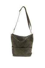 Load image into Gallery viewer, Darcy Zip Front Pocket Bucket Bag
