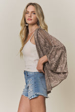 Load image into Gallery viewer, Embroidered Kimono Cardigan
