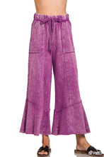 Load image into Gallery viewer, Exposed-seam Flare Hem Pants With Pockets~ coming 2/4
