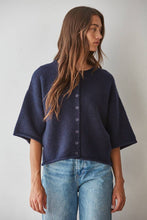 Load image into Gallery viewer, Kelly Knit Sweater Quarter Sleeve Button Up Cardigan~ also in Navy
