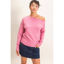 Load image into Gallery viewer, Off The Shoulder Sweater Top
