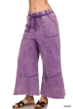 Load image into Gallery viewer, Exposed-seam Flare Hem Pants With Pockets~ coming 2/4
