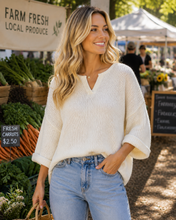 Load image into Gallery viewer, Coastal Breeze Lightweight Knit Pullover

