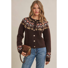 Load image into Gallery viewer, Nordic Cardigan Sweater
