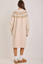 Load image into Gallery viewer, Nordic Fair Isle  Long Cardigan~ 11/4 arrival
