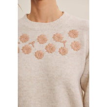 Load image into Gallery viewer, Blush Embroidery Sweater
