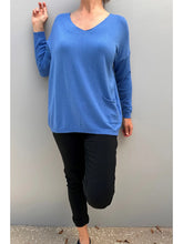 Load image into Gallery viewer, Darby Seriously Soft Single Pocket Sweater~ in many colors
