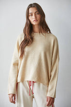 Load image into Gallery viewer, Knit Sweater Rolled Round Neck Pullover
