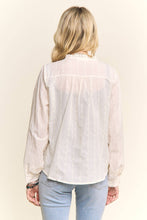 Load image into Gallery viewer, Ariette Eyelet Button Down  Blouse
