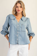Load image into Gallery viewer, Jane Mineral Wash Blouse
