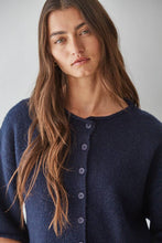 Load image into Gallery viewer, Kelly Knit Sweater Quarter Sleeve Button Up Cardigan~ also in Navy
