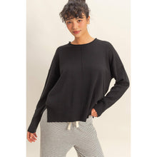 Load image into Gallery viewer, Morrigan Roll Neck Seam Detail Sweater~ arriving 10/20
