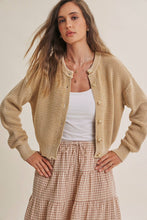 Load image into Gallery viewer, In February Waffle Stitch Cardigan
