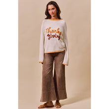 Load image into Gallery viewer, Wide Leg Flared Washed Corduroy Pants with Side Slits~ also in Mocha 10/20
