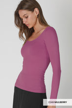 Load image into Gallery viewer, Nikibiki Long Sleeve Scoop Neck Top~ back in September!
