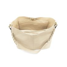 Load image into Gallery viewer, Tessa Convertible Hobo With Link Shoulder Strap
