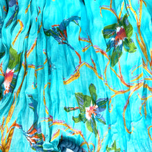 Load image into Gallery viewer, Voile Scarves  w/  pom pom edging
