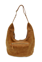 Load image into Gallery viewer, Black Rochelle Faux Suede Large Crescent Hobo~ several colors
