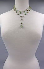 Load image into Gallery viewer, chrysoprase Drop Lariat
