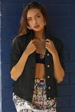 Load image into Gallery viewer, Rebel Tencel Jacket~  also in olive and coming soon
