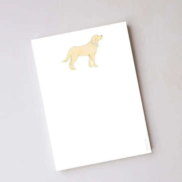 Golden Pup Notepad