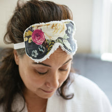 Load image into Gallery viewer, Heather Bleu Home Shearling Sleep Mask
